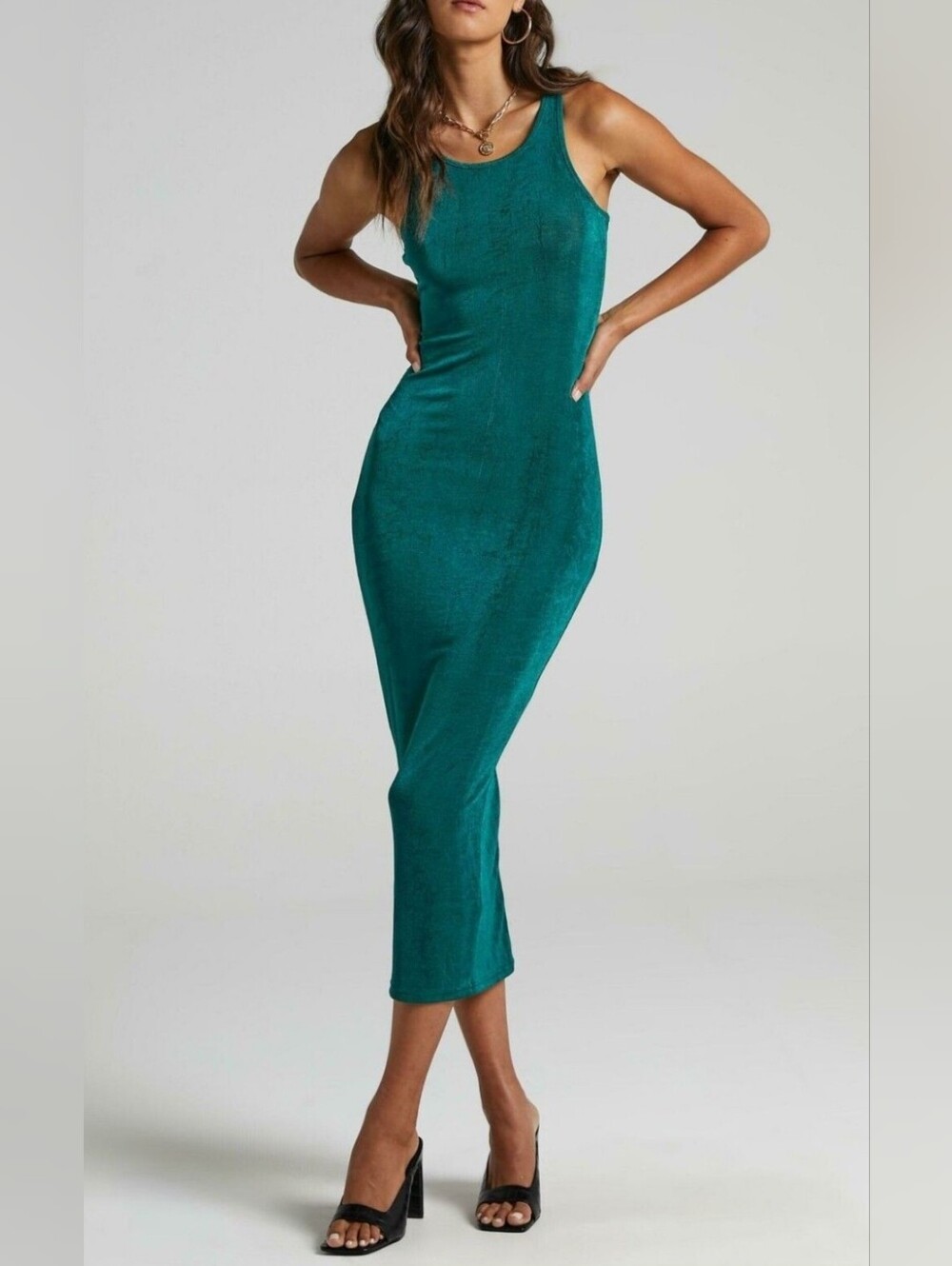 Lioness Everlast Dress Green Medium NWT